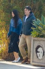 CAYLEE COWAN Out for Lunch with Casey Affleck at Encanto in Los Feliz 12/20/2025