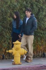 CAYLEE COWAN Out for Lunch with Casey Affleck at Encanto in Los Feliz 12/20/2025