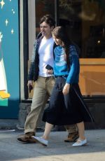 CAYLEE COWAN Out for Lunch with Casey Affleck at Encanto in Los Feliz 12/20/2025