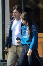 CAYLEE COWAN Out for Lunch with Casey Affleck at Encanto in Los Feliz 12/20/2025