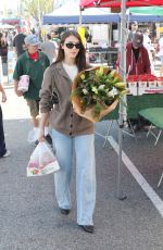 CAYLEE COWAN Out Shopping at Farmers Market in Los Angeles 12/21/2025