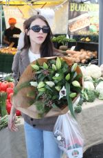 CAYLEE COWAN Out Shopping at Farmers Market in Los Angeles 12/21/2025