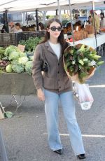 CAYLEE COWAN Out Shopping at Farmers Market in Los Angeles 12/21/2025