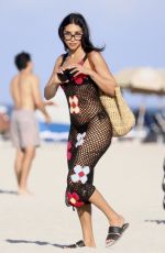 CHANTEL JEFRRIES and a Friend in Bikinis at a Beach in Miami Beach 12/20/2025