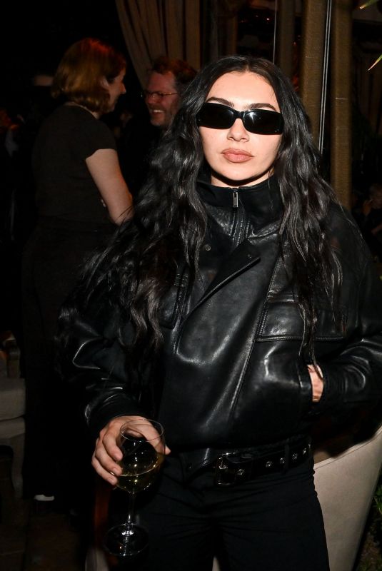 CHARLI XCX at Marty Supreme LA Premiere Afterparty in Los Angeles 12/08/2025