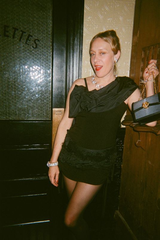 CHLOE SEVIGNY at New York City Restaurant Raoul