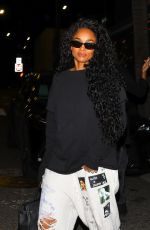 CIARA and LALA ANTHONY Leaves Dinner at Crustacean in Beverly Hills 12/19/2025