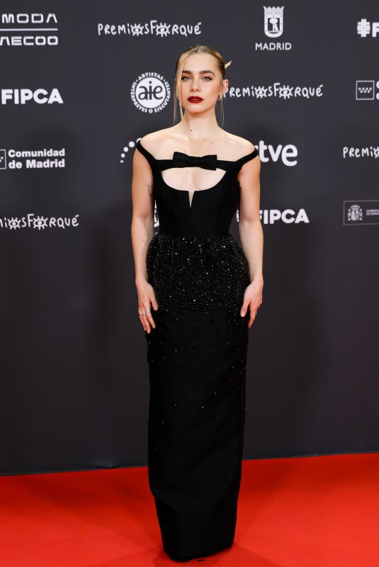 CLARA GALLE at 31st Jose Maria Forque Awards in Madrid 12/13/2025