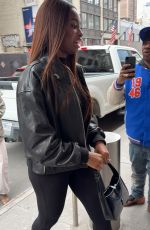 COCO JONES Arrives at Knicks Game in New York 12/25/2025