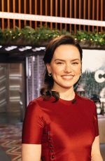 DAISY RIDLEY at Kelly Clarkson Show in New York 12/14/2025