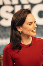 DAISY RIDLEY at Kelly Clarkson Show in New York 12/14/2025