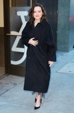 DAISY RIDLEY Leaves Live with Kelly and Mark in New York City 12/15/2025