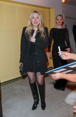 DAKOTA and ELLE FANNING Arrives at Vas J Morgan