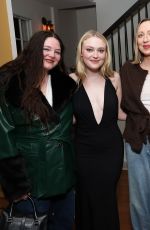 DAKOTA FANNING at All Her Fault Decision-Free Dinner at Chateau Marmont in Los Angeles 12/10/2025