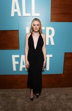 DAKOTA FANNING at All Her Fault Decision-Free Dinner at Chateau Marmont in Los Angeles 12/10/2025