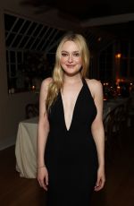 DAKOTA FANNING at All Her Fault Decision-Free Dinner at Chateau Marmont in Los Angeles 12/10/2025