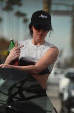 DAKOTA JOHNSON Leaves a Gym After a Two-hour Workout Session in Los Angeles 12/18/2025
