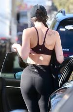 DAKOTA JOHNSON Leaves a Gym in Los Angeles 12/02/2025