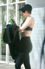 DAKOTA JOHNSON Leaves a Gym in Los Angeles 12/02/2025