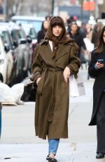 DAKOTA JOHNSON Out Shopping in New York City 12/07/2025