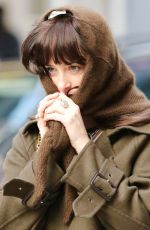 DAKOTA JOHNSON Out Shopping in New York City 12/07/2025