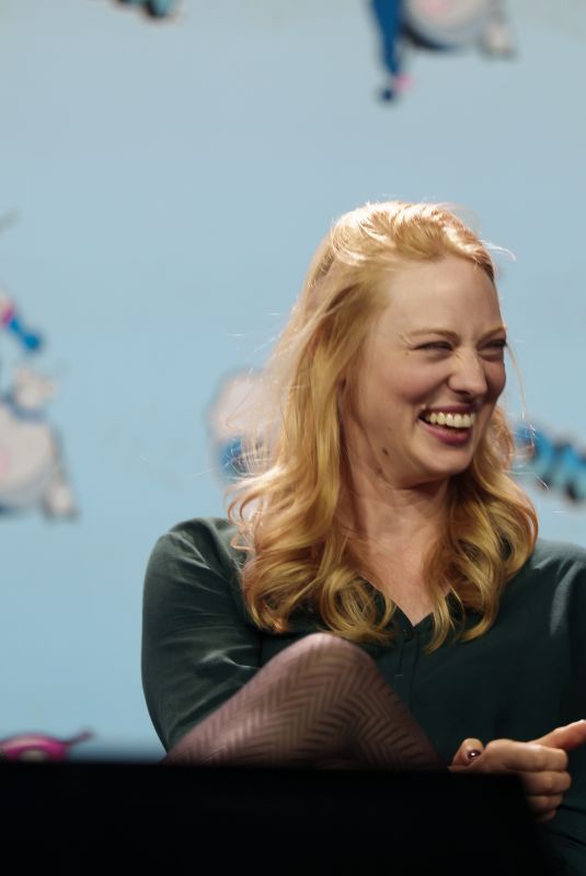 DEBORAH ANN WOLL at Daredevil Panel at GalaxyCon in Oklahoma City 05/25/2024
