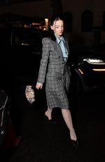 DOVE CAMERON Arrives at Valentino Garavani DeVain Party in New York City 12/10/2025