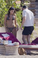DUA LIPA and Callum Turner at a Beach in Mexico 12/23/2025