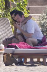 DUA LIPA and Callum Turner at a Beach in Mexico 12/23/2025