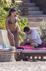 DUA LIPA and Callum Turner at a Beach in Mexico 12/23/2025