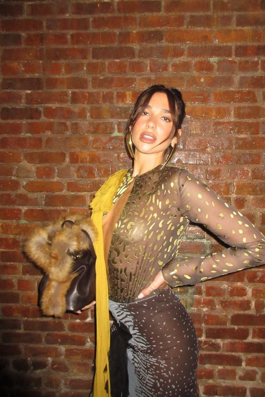 DUA LIPA at a Photoshoot 12/11/2025