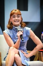 ELLA PURNELL at Fallout Panel Thunder Stage at CCXP25 in Sao Paulo 12/05/2025