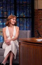 ELLA PURNELL at Late Night with Seth Meyers 12/16/2025