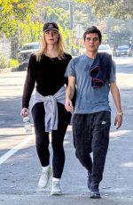 ELLE FANNING and Gus Wenner Out Hiking in Los Angeles 12/08/2025