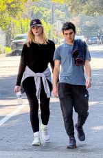 ELLE FANNING and Gus Wenner Out Hiking in Los Angeles 12/08/2025