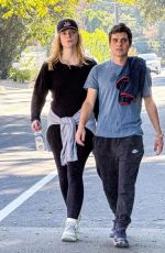 ELLE FANNING and Gus Wenner Out Hiking in Los Angeles 12/08/2025