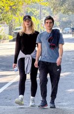 ELLE FANNING and Gus Wenner Out Hiking in Los Angeles 12/08/2025