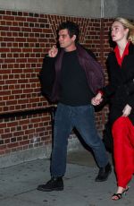 ELLE FANNING Out and About in the West Village in New York City 12/02/2025