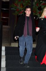 ELLE FANNING Out and About in the West Village in New York City 12/02/2025