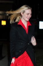 ELLE FANNING Out and About in the West Village in New York City 12/02/2025
