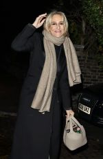 EMILY MAITLIS Arrives at Piers Morgan Christmas 2025 Party at The Scarsdale Tavern in London 12/19/2025