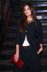 EMILY RATAJKOWSKI at Chanel Metiers d