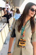 EMILY RATAJKOWSKI at F1 Abu Dhabi Grand Prix in Abu Dhabi 12/07/2025
