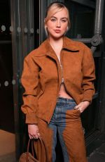 EMMA BROOKS Arrives at Stella McCartney Fashion Show in Paris 09/30/2025