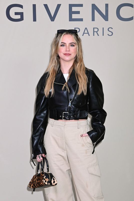 EMMA BROOKS at Givenchy Fashion Show in Paris 10/03/2025