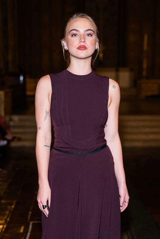 EMMA BROOKS at Prabal Gurung Fashion Show in New York 09/13/2025