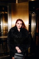 EMMA ROBERTS at Michael Kors Rockefeller Center Tree Lighting in New York City 12/03/2025