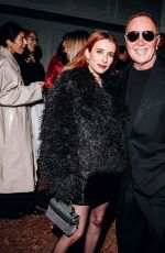 EMMA ROBERTS at Michael Kors Rockefeller Center Tree Lighting in New York City 12/03/2025