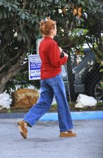 EMMA ROBERTS Out and About in Beverly Hills 12/19/2025