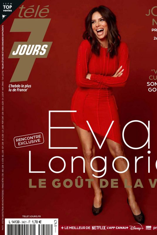 EVA LONGORIA in Tele 7 Jours Magazine, December 2025